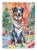 Christmas Australian Shepherd Flag