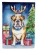 Christmas Bulldog Flag