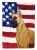Patriotic Great Dane Flag
