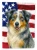 Patriotic Australian Shepherd Flag