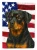Patriotic Rottweiler Flag