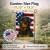 Patriotic Rottweiler Garden Flag