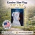 White Great Dane Garden Flag