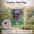 Great Dane & Butterfly Garden Flag