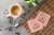 Chic Pink Yorkie Coaster Set