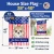 Patriotic Chihuahua House Flag