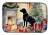 Christmas Black Labrador Dish Drying Mat