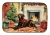 Christmas Chocolate Labrador Dish Drying Mat