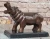 Bronze Hippo Sculpture