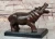 Bronze Hippo Sculpture