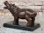 Bronze Hippo Sculpture