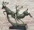 Deer Bronze Sculpture