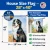 Coastal Bernese Mountain Dog - House Flag