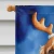 Holiday Reindeer Cocker Spaniel House Flag