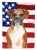 Patriotic Boxer House Flag