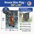 Winter Boxer Dog Flag