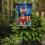 Holiday Reindeer French Bulldog Garden Flag