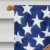Patriotic Bulldog House Flag