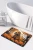 Golden Fall Bloodhound Memory Foam Rug