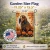Golden Fall Bloodhound Garden Flag