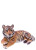 Orange Tiger Statue - Lying Down