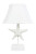White Starfish Accent Lamp