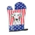 Patriotic Dalmatian Oven Mitt