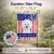 Patriotic Bichon Garden Flag