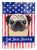 Patriotic Pug Flag