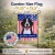 Patriotic Bernese Mountain Dog Garden Flag