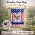 Patriotic Dog Garden Flag