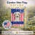 Patriotic Yellow Lab Garden Flag