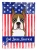 Patriotic Boxer Garden Flag