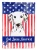 Patriotic Dalmatian Garden Flag