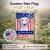 Patriotic Dalmatian Garden Flag