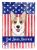 Patriotic Corgi Garden Flag