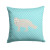 Arctic Fox Throw Pillow