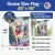 Christmas French Bulldog House Flag