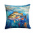 Striped Bass Fish Throw Pillow