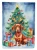 Christmas Dachshund Flag