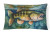 Smallmouth Bass Throw Pillow