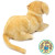 Yellow Lab Plush Toy - Lying Down