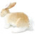 Brown & White Rabbit Plush Toy