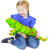 Green & Red Iguana Plush Toy
