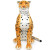 Cheetah Plush Toy - Large