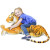 Orange Bengal Tiger Plush Toy