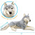 Gray Wolf Plush Toy - Large