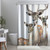 Abstract Deer Family Shower Curtain