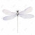 Delicate Dragonfly Bath Mat