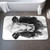 Abstract Cow Bath Mat